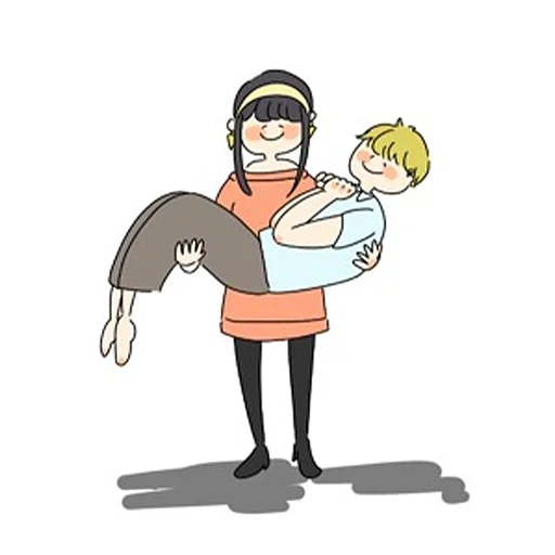boy, human, illustration, the couple is family, vector illustrations