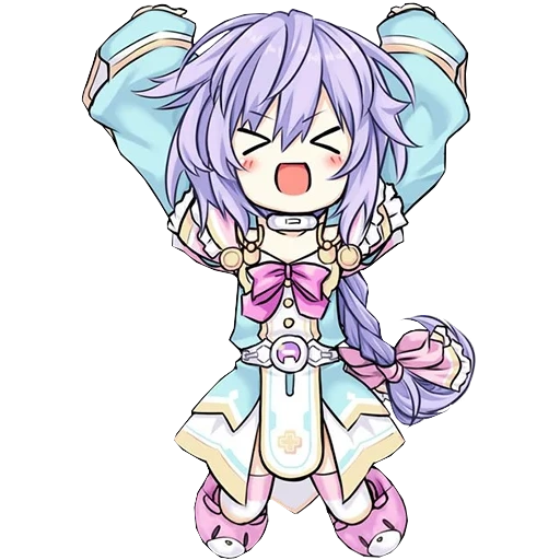 чиби, plutia, нептуния чиби, нептуния пурурут, hyperdimension neptunia