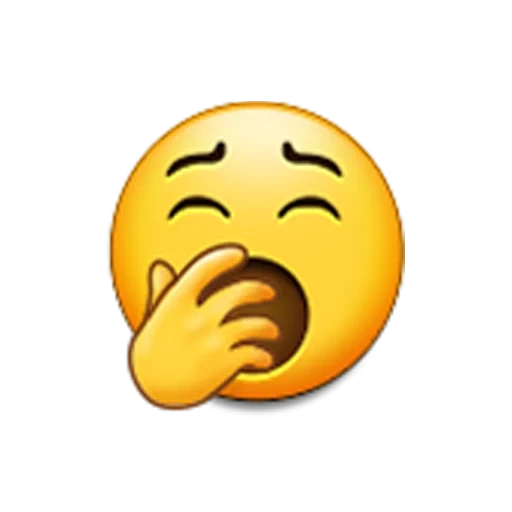 emoji, emoji, tristesse des emoji, emoji est triste, smiley bâillant