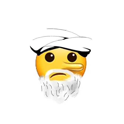 emoji, emoji, smimikik arab, l'emoji è un arabo malvagio