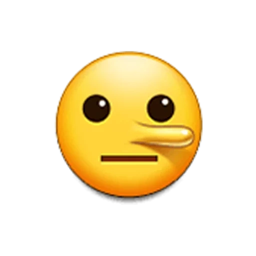 emoji, emoji, emoji, emoji ist ruhig, smiley lügner