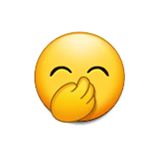 emoji, emoji, la main des emoji, smiley, smiley ferme la bouche