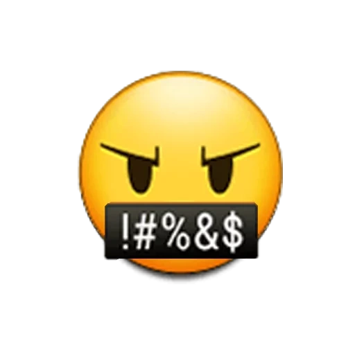 emoji, emoji, face emoji, emoji maléfique, mauvais souriant