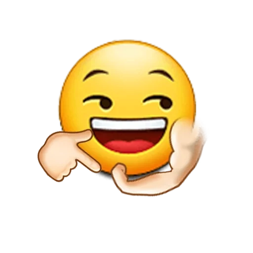 emoji, emoji, emodi é poder, rindo emoji, emoji rindo 2 x 2 cm