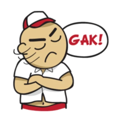 siap, kartun, ragazzo, gambar lucu, meme disegnati