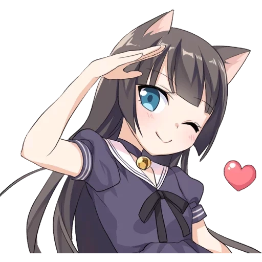 medicina interna, tanako, medicina interna kiaru, anime neko, miyako neko