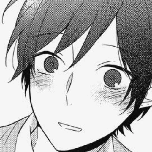 immagine, manga anime, anime miyamura, manga orimio, horimiya miyamura