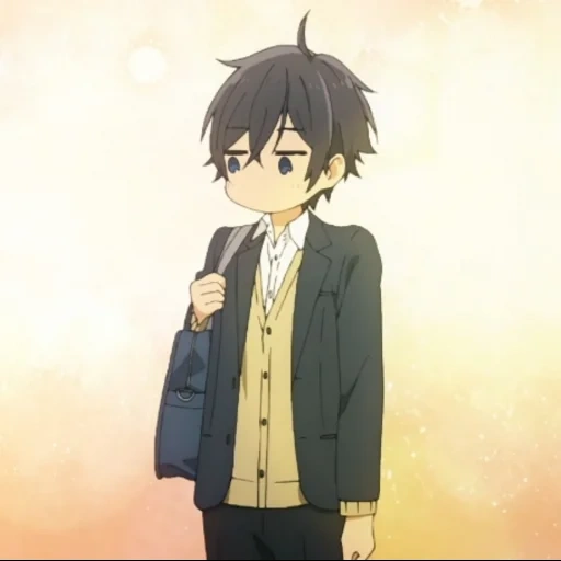 animação, menino anime, namorado anime, animação miyamura, miyamura