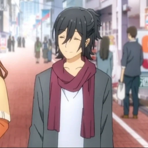 anime, anime di horiyiya, anime di miyamura, personaggio di anime, personaggi di handakun