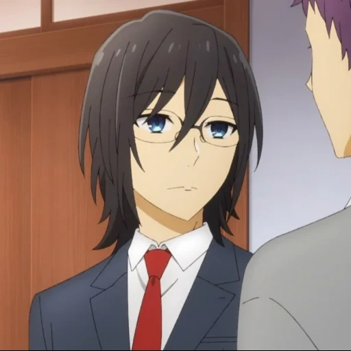 anime, anime creative, miyamura springs, anime in horimiya, anime charaktere