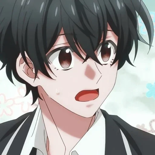 anime boy, carino anime, personaggio di anime, miyano yoshikazu, anime carino ragazzo