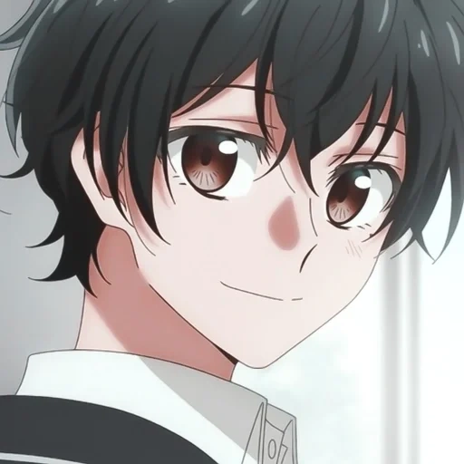 sasaki, anime guys, karakter anime, miyano yoshikazu, miyano anime sasaki