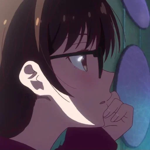 manga de kanojo, chica de animación, kanojo okarishimasu, kanojo no kanojo animación 2016, okarishimasu episode 9 subtitle indonesia samehada