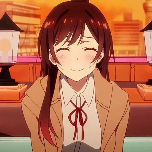 anime girl, shui yuan qian cun, cartoon chizulusen school, kanojo okarishimasu, kanojo okarishimasu season 1