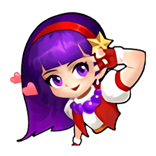 chibi, personajes chibi, athena asamiya, leyendas móviles bang, leyendas móviles bang bang