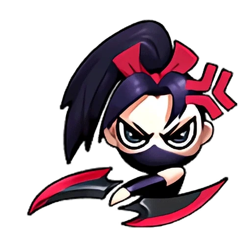 chibi, chibiki, anime chibiki, logotipo de jugador