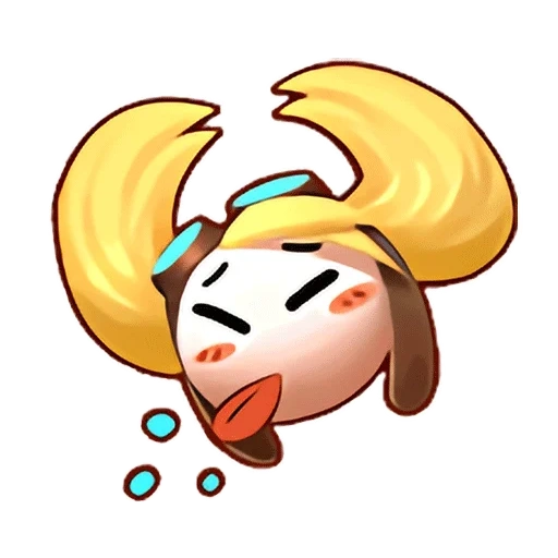 anime, emoji, emoji anime, gli anime sorride, eudora battle emote