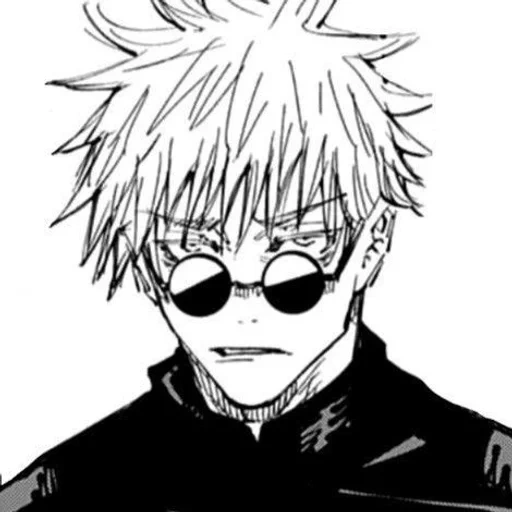 манга, арт манга, годжо манга, сатору годжо, jujutsu kaisen