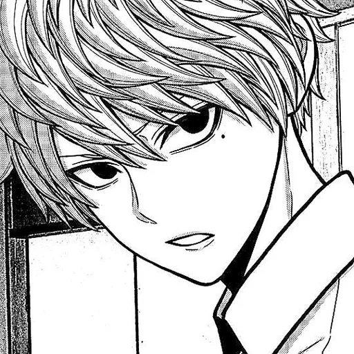 manga, bild, anime manga, yagami light manga, mangs todes notizbuch