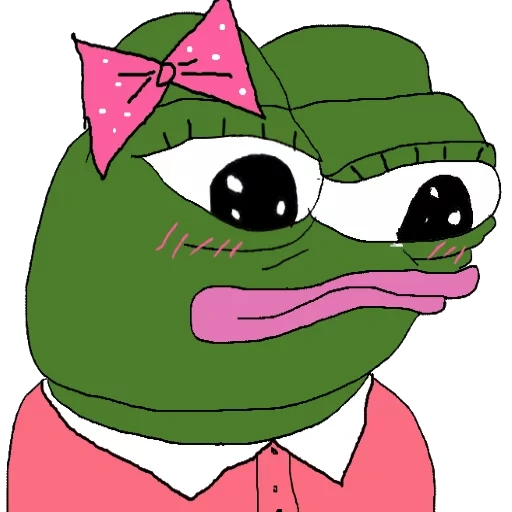 pepe toad, pepe insang, pepe katak, gadis katak pepe