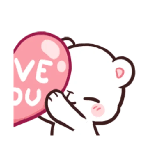 menyenangkan, kawaii, milk mocha bar love, susu mocha bear fanfic, emoji discord milk dan mocha