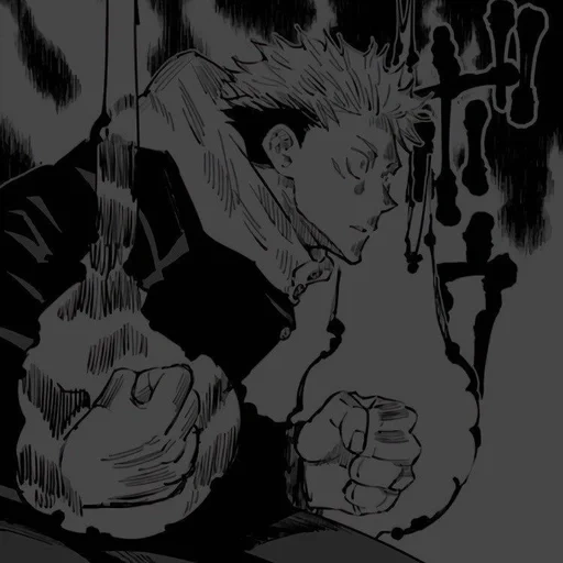 anime, manga anime, karakter anime, pertempuran ajaib manga, manga magic battle jujutsu kaisen