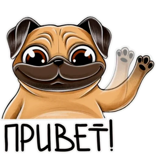 mops stickers, stylers funny pugs, merry sticker pug, good stickers, stickers