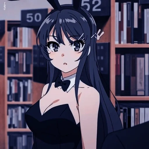 sakura belleza, seishun buta yarou, shi shun butaya animación suave, seishun buta yarou wa bunny, seishun buta yarou bunny girl