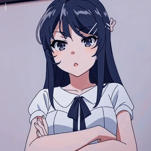 personaggio di anime, mei sakurajima, seishun buta yarou, seishun buta yarou wa bunny, seishun buta yarou wa bunny girl