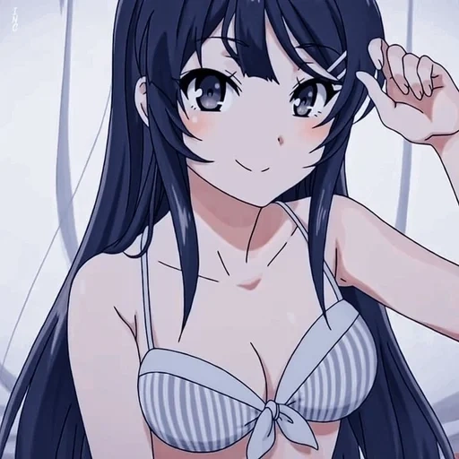 anime girl, mei sakurajima, la coniglietta senpai, anime di sakurajima, seishun buta yarou wa bunny