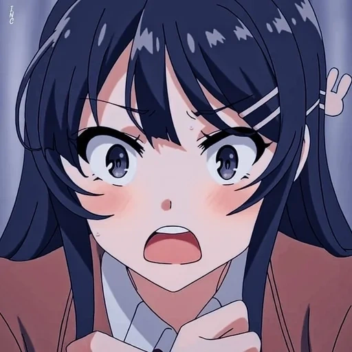 anime girl, anime girl, i personaggi degli anime, mei sakurajima, seishun buta yarou