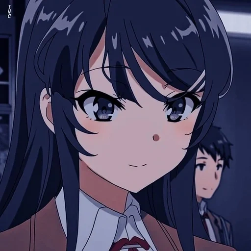 animação, menina anime, personagem de anime, sakura shimei, seishun buta yarou