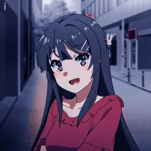 animation, cartoon character, sakurajima, sakurajima, seishun buta yarou