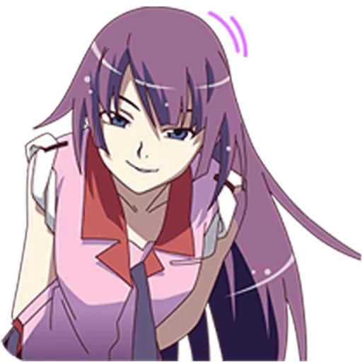 monogatari, hitagi sendzegahara, serie monogatari, anime bakemonogatari, senzhogahara hitagi