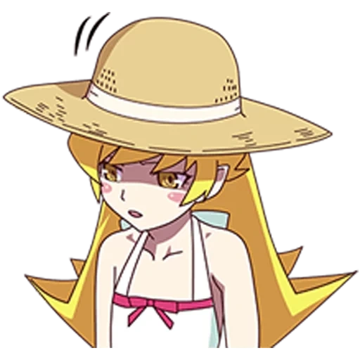 oshino shinobu, monogatari, shinobu, девушки из аниме, ошино шинобу