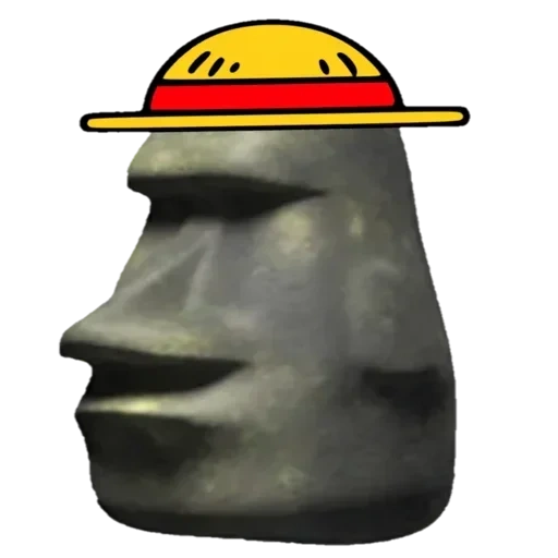 moai stone emoji