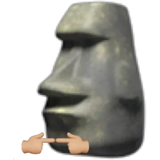 estátua moai, pedra da expressão, símbolo de expressão de moraishi, conversa importante do beech, símbolo de expressão da estátua da ilha de páscoa