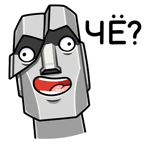 Moai - sticker set for Telegram and WhatsApp