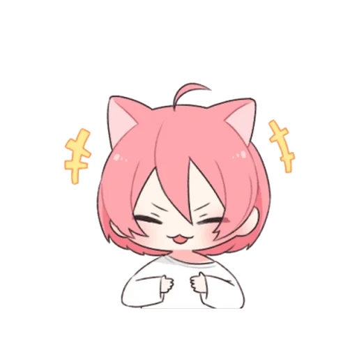 nekomiya hinata, anime charaktere, land von hinat chibi, natsuki doki doki ist nicht, rin matsuoka kotik chibi