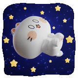 a toy, pillow toys, good night moon, good night and sweet dreams, soft pillow drawing illustration night