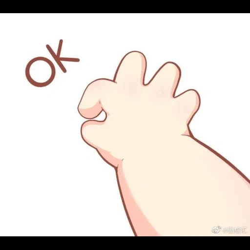 die hand, anime, die finger, gesten, herz und hand verbunden