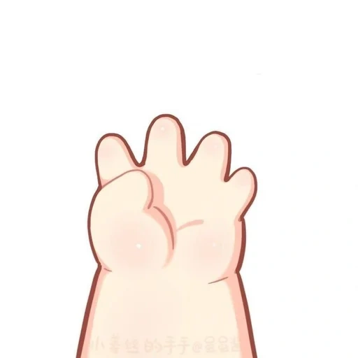 jari, dengan tangan, jempol, heart and hands connected, gerakan emoji