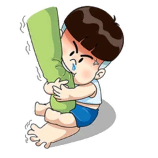 enfant, garçon, le garçon éternue, illustration de garçon, clipart boy lollice