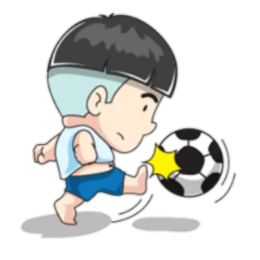 sepak bola, anak laki-laki, clipart sepakbola, anak laki laki bermain sepak bola, vektor pemain sepak bola anak laki laki