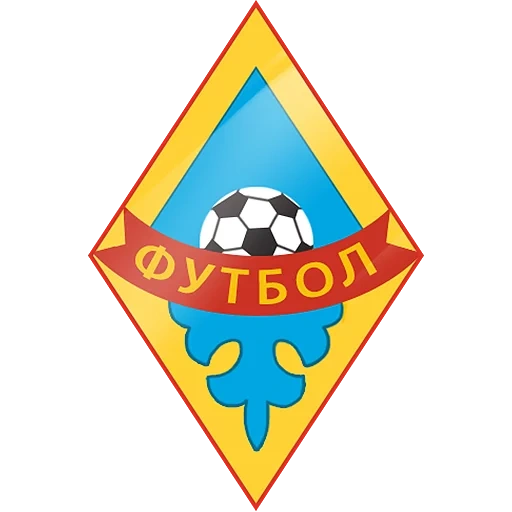 logo de fútbol, clubes de fútbol, logotipo de fc kairat, fc kairat moscú emblema, emblemas de clubes de fútbol