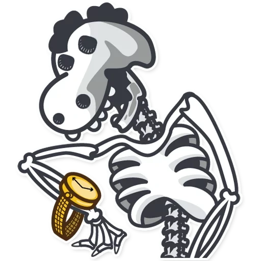 patrón de esqueleto, pirate skeleton dab, cráneo de dibujos animados, cráneo de dibujos animados, cartucho de esqueleto de cartón