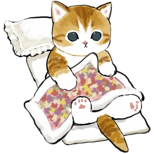 telegram stickers, stickers for whatsapp, cute cats drawings, drawings of cute cats, stickers