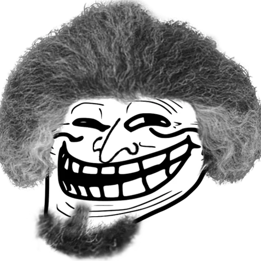 meme, troll, garçons, face de troll, version mobile