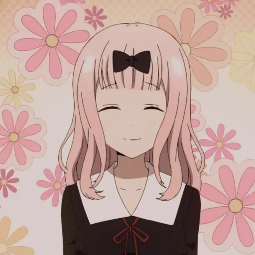 fujivara kaguya, fujiwara anime, fujiwara chick kawaii, chika fujivar screenshots, mrs kaguya fujivar