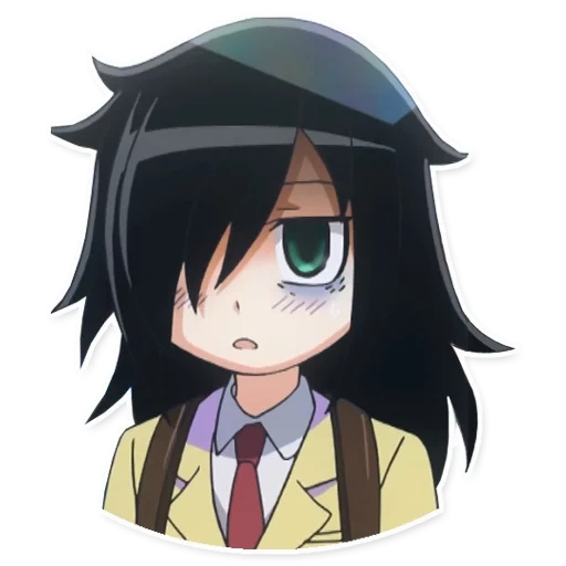 tomoko chan, anime characters, anime characters, tomoko chicken anime, tomoko chickens anime look